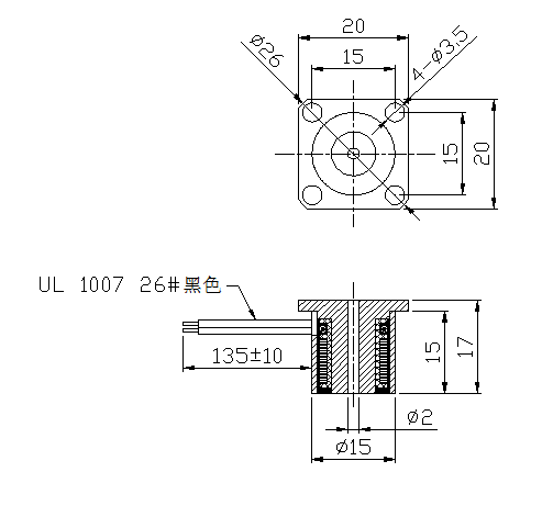 機械手吸盤電磁鐵_小型吸盤電磁鐵定做尺寸圖